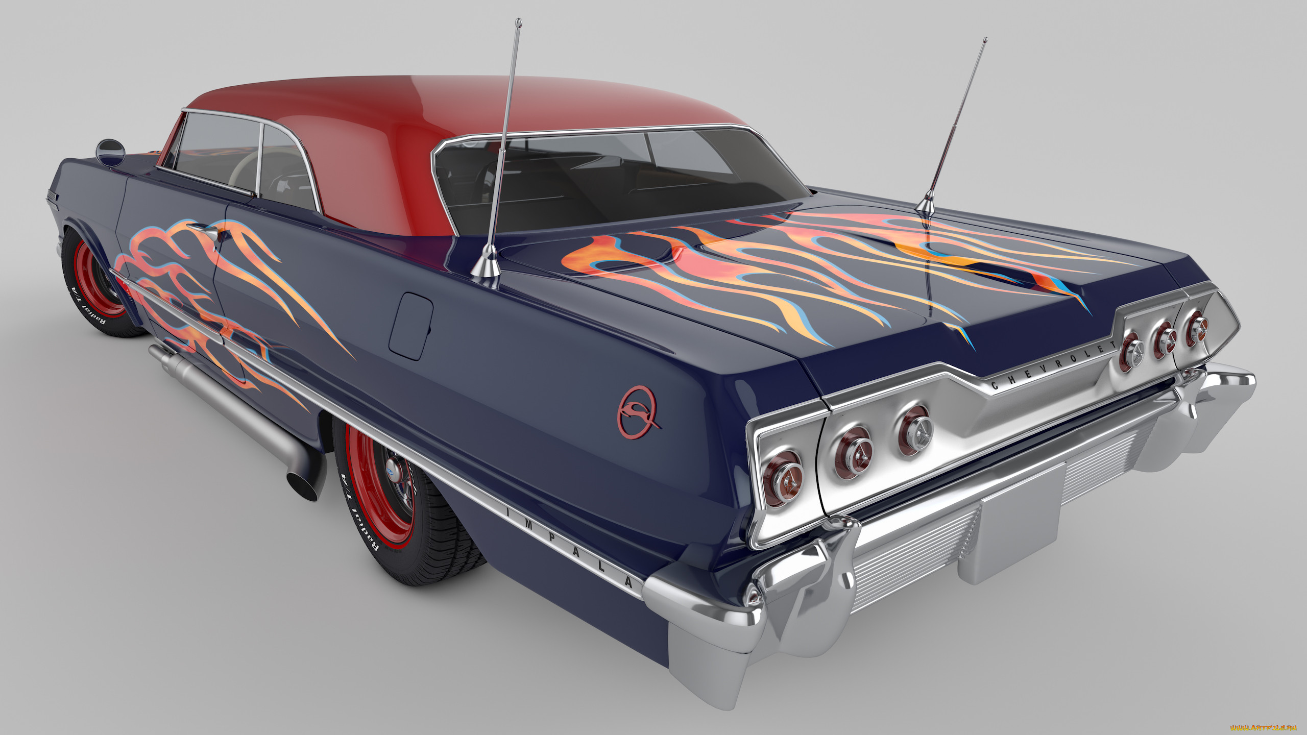 , 3, 1963, chevrolet, impala